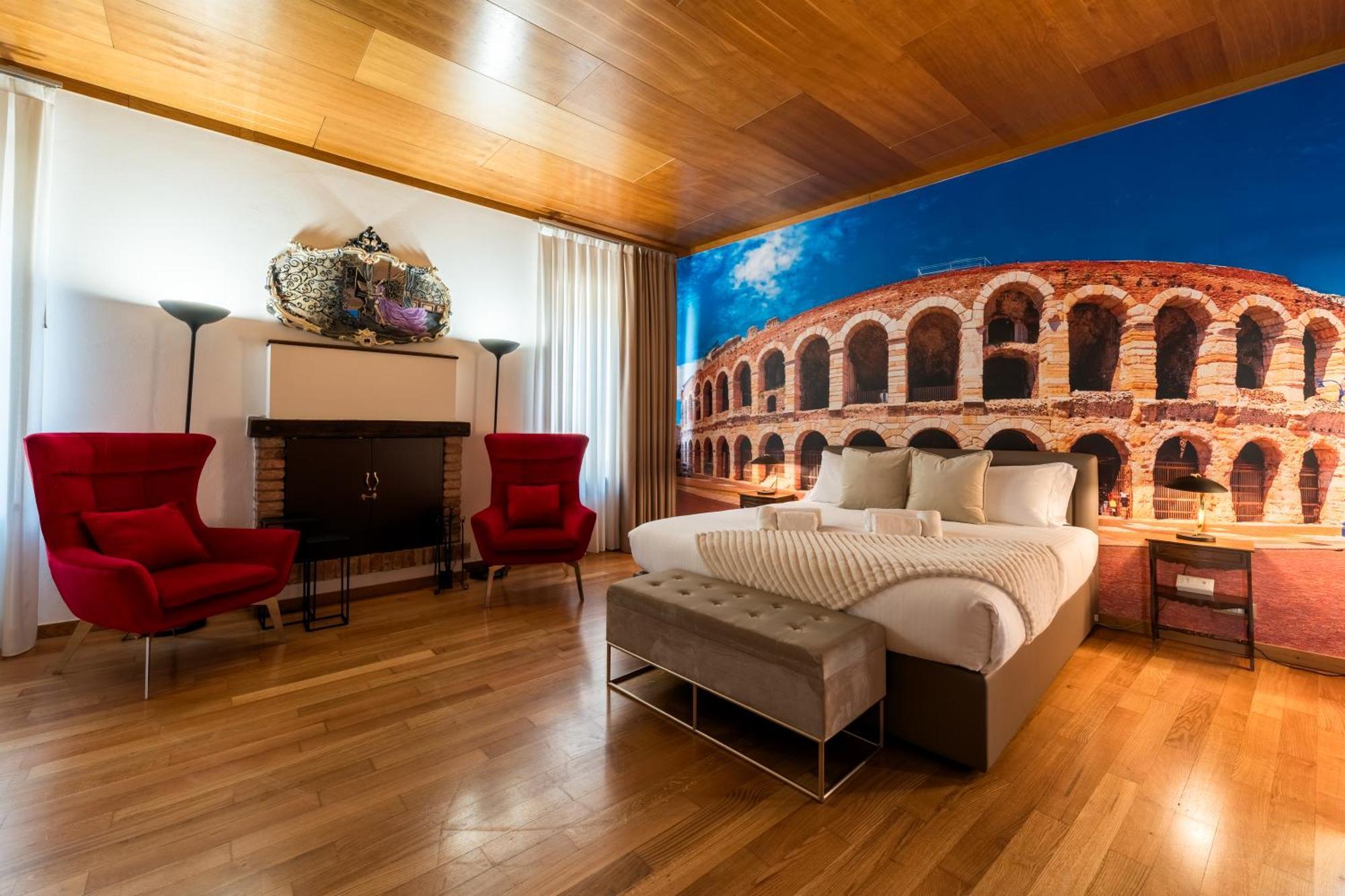 ヴェローナPalazzo Ristoriアパートメント エクステリア 写真